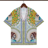 Casablanca Multi Color Printed Shirt #247